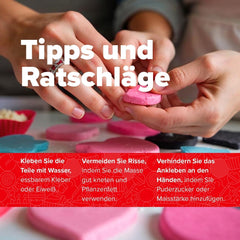 Dekora - Fondant en pâte à sucre blanche 150g - Parfait pour les gâteaux et décorations de pâtisserie - Sans gluten ni lactose - Goût vanille - Doux, flexible et facile à façonner pour des décorations créatives Naty Shop Sugarpaste