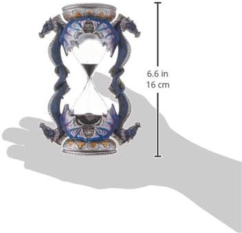 Design Toscano Statuie clepsidră cu decor gotic, poliresină, full color, 15 cm Statuete si sculpturi Naty Shop