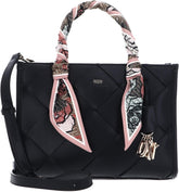 DKNY Sac de tous les jours pour femmes Sacs pour femmes Naty Shop Noir / Or