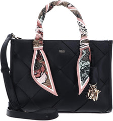 DKNY Women's Everyday Bag Satchel Genti Femei Naty Shop Negru / Aur