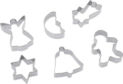 Westmark Emporte-pièces Motifs Assortis Acier Inoxydable Noël 6 Pièces Argent 31912260