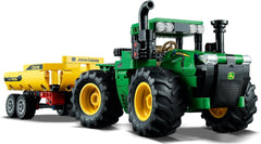LEGO Technic John Deere 9620R Tracteur 4 roues motrices avec remorque à benne basculante Jouet agricole classique pour enfants garçons et filles de 8 ans Kit de modèle à collectionner 42136 Ensembles de construction Besuche an LEGO-Store