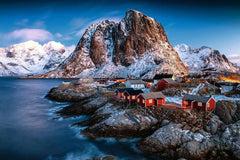 Ravensburger Puzzle 17081 - Hamnoy, Lofoten - Puzzle de 3000 de piese pentru adulți și copii de la 14 ani, puzzle cu motiv de peisaj din Norvegia Puzzle Naty Shop
