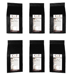 Café en grains Espresso / Café Crema 6 x 1000g fraîchement torréfiés