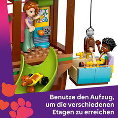 LEGO Friends Baumhaus - Jeu pour un bon garçon avec 2 figurines, 4 figurines, un jardin et un jeu de jouets - Jouets de rêve pour les filles et les jeunes à partir de 8 ans - 42652