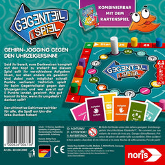 Noris 606062080 - Jeu de société (jeu de cartes à partir de 10 ans) - combiné avec le jeu de cartes - jeu de simulation complet pour enfants et adultes pour 3 à 6 joueurs