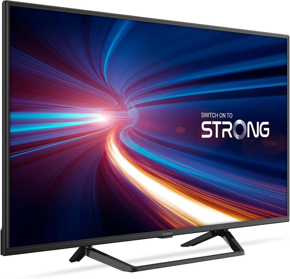 STRONG - Téléviseur Full HD 40 pouces (100 cm) SRT40FF2003C - Qualité d'image exceptionnelle - Triple tuner - 3 ports HDMI (1 ARC), 2 ports USB, connexion AV, antenne/satellite - Noir