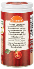 Ostmann Gewürze - Gewürzsalz aux tomates | Parfait pour assaisonner la salade de tomates et la bruschetta 60 g dans Der Streudose