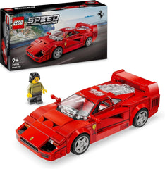 LEGO Speed Champions Ferrari F40 Super Sports Car, ensemble de jeu avec voiture jouet à construire et pilote de figurine, ensemble de construction de collection pour enfants, cadeau pour garçons et filles 76934 Ensembles de construction Besuche den LEGO-Store Default Title