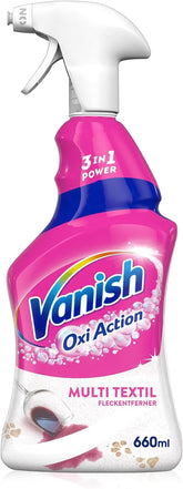 Vanish Oxi Action Multi - Spray Détachant Textile - 660 ml - Détergent textile pour tapis et tissus d'ameublement - contre la saleté et les odeurs d'urine Naty Shop