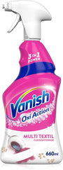 Vanish Oxi Action Multi - Spray Détachant Textile - 660 ml - Détergent textile pour tapis et tissus d'ameublement - contre la saleté et les odeurs d'urine Naty Shop