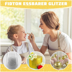 Paillettes comestibles, poudre, 5 grammes Glitter Naty Shop