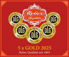 Rebel, Duet Mozart Kugeln, pack de 2, boules Mozart au chocolat noir fourrées à la pistache et pâte d'amande, nougat aux amandes et noisettes, 40g (2 boules Mozart)