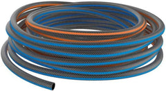 Fiskars Tuyau d'arrosage S, Série X, Tuyau d'arrosage pour arrosage manuel, 13 mm (1/2"), Longueur : 15 m, Raccord universel, Protection UV, Protection contre le gel, Résistant à la torsion, Bleu, 1076044