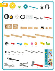 BRIO Builder – 34604 Ensemble de jardin d'enfants Builder | Programmes de jeux de rôle et de construction pour enfants à partir de 3 ans