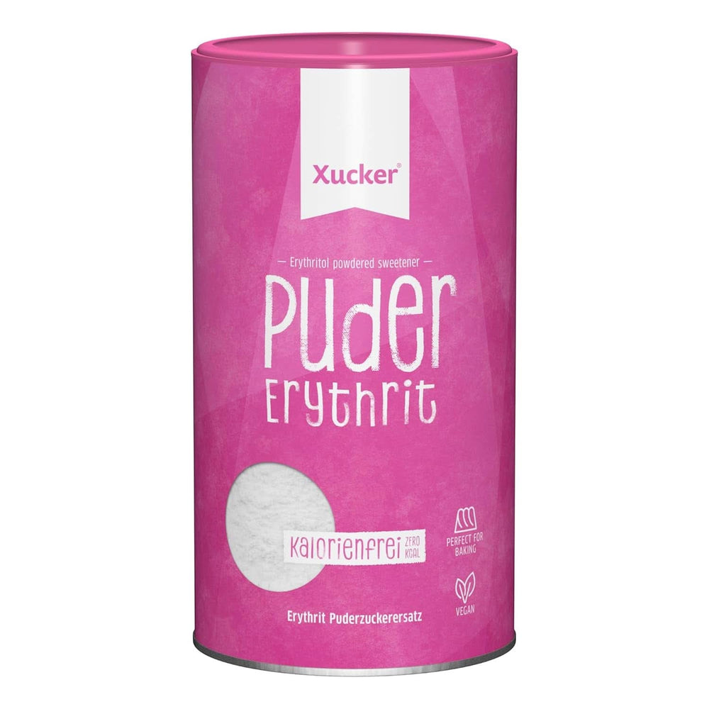 Xucker Zahăr pudră Erythritol - Înlocuitor de zahăr fără calorii, 600 grame Indulcitori Naty Shop 600 grame