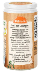 Ostmann Gewürze - Bratfisch Gewürzsalz | Nachfüllbare & recyclable Verpackung | 50 g dans Der Streudose