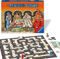 Ravensburger 22474 Maze Masters - La version principale du labyrinthe fou pour 2 à 4 joueurs âgés de 9 ans et plus