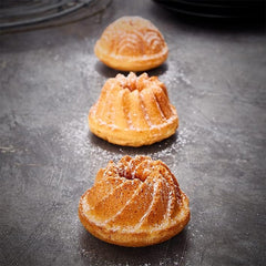 Birkmann, Contoura, Gugelhupfblech Violet, Backform Aus Aluguss, Mit Antihaftbeschichtung Und Rezept, 887077 Moules et plaques pour la pâtisserie Naty Shop