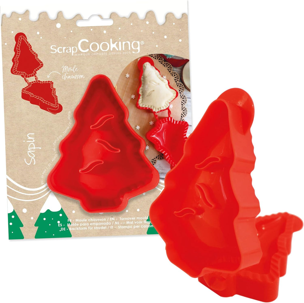 ScrapCooking – Emporte-pièce Sapin de Noël – Emporte-pièce de Noël pour pâtes farcies – Pâtisserie, Cuisine – Emporte-pièce – Strudel Empanadas – Pâtes aux Myrtilles – 2154