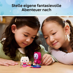LEGO Gabbys Puppenhaus Gabbys Katzenfreunde - Spielzeug mit 6 Tierfiguren inkl. Meerkätzchen und Kitty Fairy - Présentoir - Cadeau pour les filles à partir de 6 ans - 11215