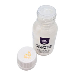 Azucren, Colorant alimentaire pour décorer gâteaux, pâtisserie, biscuits, macarons, blanc pur, colorant alimentaire concentré sous forme de gel pour crème au beurre, pâte à sucre, glaçage royal et préparations à gâteaux, 60 g