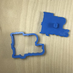 Emporte-pièce logo bleu du Seigneur des Anneaux