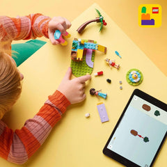 LEGO Friends Ensemble de construction et de jeu d'imitation avec 2 figurines et 2 animaux pour filles de 5 ans et plus Ensemble d'animaux 42640 Ensembles de construction Besuche den LEGO-Store