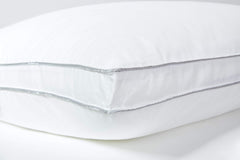 Oreiller, Coton, Percale, 50 X 70 cm, Finition Fine, Confort, Percale, 100% Coton, Haute Qualité, Doux, Fabriqué en France, Blanc 73130220 Naty Shop Oreillers Standard