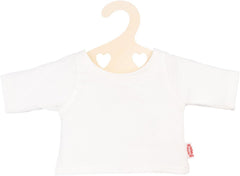 Heless 2956 - T-shirt pour poupées en blanc, taille 35 - 45 cm