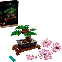 LEGO Botanicals Bonsai Baum Set for Erwachsene - Pflanzen Home Deko Set - DIY Project and entspansende creative Aktivität - Giftidee for Frauen and Männer - Botanik Kollektion 10281
