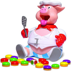 Goliath Pigskin - Jeu de société amusant pour les enfants de 4 ans et plus Nourrissez les cochons et évitez que leur ventre n'explose, jeu de société pour 2 à 6 joueurs, amusez-vous entre amis et en famille