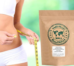 Café vert pour infusion, 100% naturel au gingembre, 500g - Grains concassés du Café Arabica Colombia Excelso - Sphère cadeau - Tamis à infusion en acier inoxydable