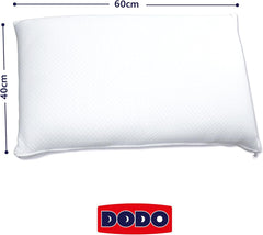 Oreiller DODO, bloc de mousse viscoélastique, blanc, 1 unité (Lot de 1) Oreillers standards Naty Shop