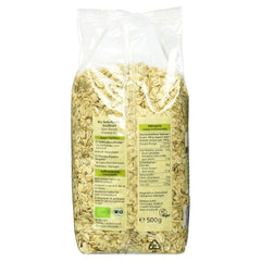 Fulgi mari de ovăz organici, 500g