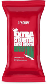 Extra Fondant Vert 1kg - Fondant extra élastique au goût de vanille, parfait pour recouvrir les gâteaux - Vert - 1 kg Pâte à Sucre Naty Shop Default Title