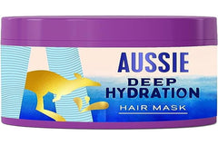 Aussie Deep Hydration Vegan Mask, hidratare intensivă, pentru păr foarte uscat, gros și creț, cu ulei de avocado, jojoba și macadamia, 450 ml Masca de par Naty Shop Titlu implicit