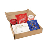 Coffret cadeau praliné au chocolat Lindt | 477g | 5 boîtes de pralines Lindt dans les variantes : Exquis, Mini Praliné, Cadeau LINDOR, Petit Merci, Du Coeur | Cadeau praliné | Cadeau chocolat