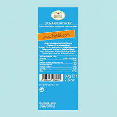 Tablettes de chocolat au lait Heidel Thank You 3x80g, 16 mini-barres de 5g par paquet, Diverses expressions de gratitude, Idée cadeau exquise