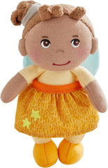 HABA Ange Gardien Holly - Poupée en tissu doux (15 cm), cadeau de bienvenue parfait pour les bébés et les jeunes enfants - Lavable à 30 °C - 2011871001