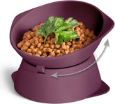 ne&no® Silikon Katzennapf erhöhet mit Verstellbarer Neigung | Futternapf Katze erhöhet | Katzen Futternapf erhöhet | Katzen Napf