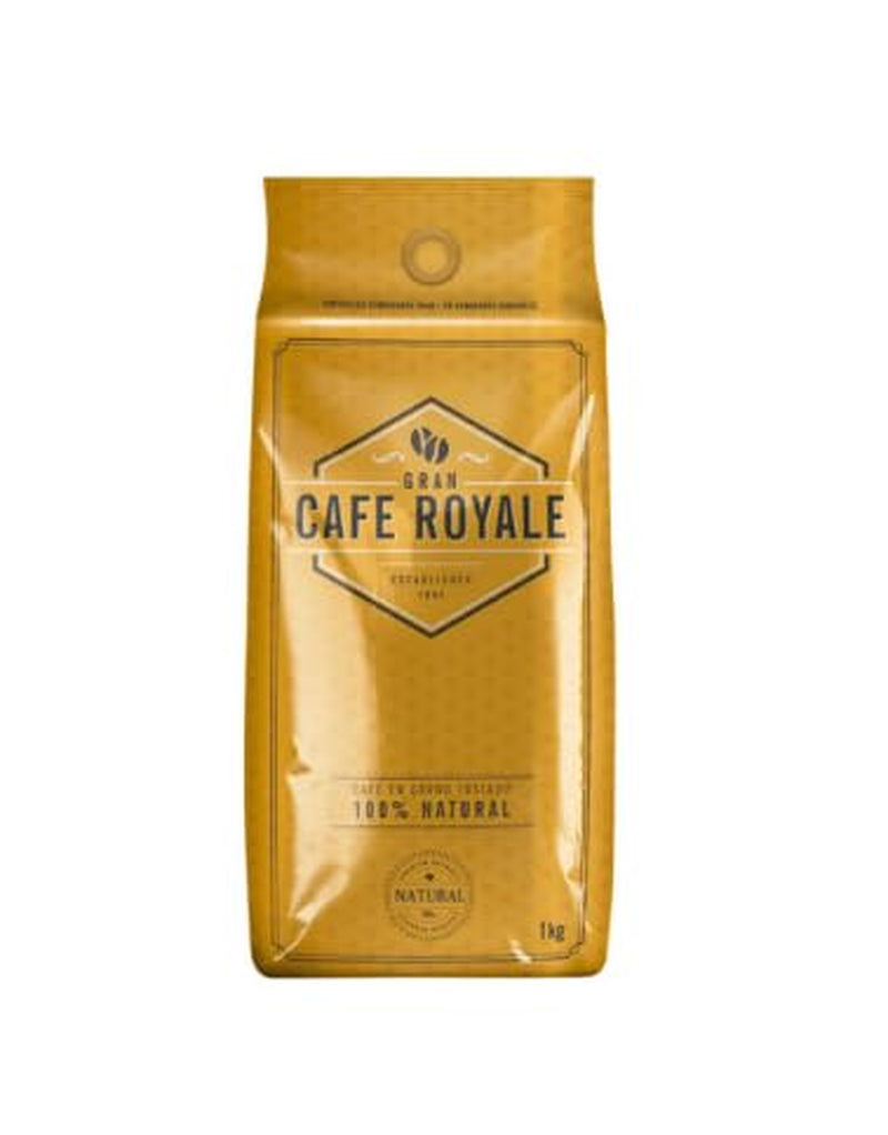 Gran Café Royale Natural – Café 100% torréfié, 1 kg par colis (10 kg au total)
