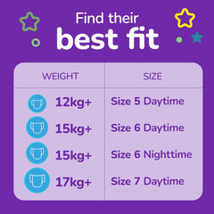 Couches de jour unisexes Huggies Pull-Ups, taille 6, 20 pantalons