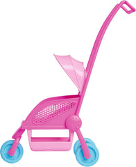 Simba Steffi Love Dog Buggy, jouet avec le buggy et deux chiens dans un chariot de transport pour animaux de compagnie, chien, 29 cm, à partir de 3 ans