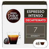 Nescafé Dolce Gusto Café Dolce Gusto Espresso Intenso Desc. | Nestlé Pack 3 Kisten Mit 18 Kapseln,Die Jewelils 16 Einheit(3er Pack)