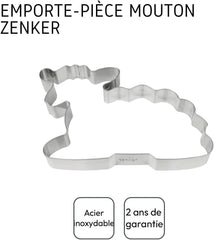 Boîte à biscuits Zenker 7720, acier 18/10, argent