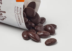 Landgarten Graines de citrouille biologiques au chocolat noir – Snack végétalien au chocolat aux graines de citrouille rôties – Source de magnésium – 1 x 50 g