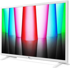 TV LG 32LQ63806LC, 80 cm (32 pouces), TV LCD (1080p FHD, 60 Hz, Smart TV, blanc) (année modèle 2022), multicolore