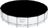 Prelată Bestway din PVC Ø 555 cm, neagră, rotundă