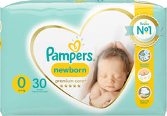 Couches Pampers Taille 0 (<3 Pampers